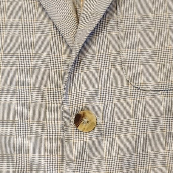 Leo & Zachary - Ocean Blue Crush Blazer, Size 10 - Picture 5 of 5